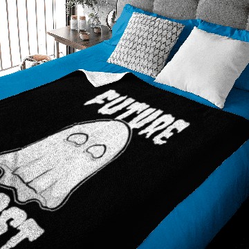 Discover Future Ghost Halloween Ghosts Scary Monsters Gift Baby Blankets
