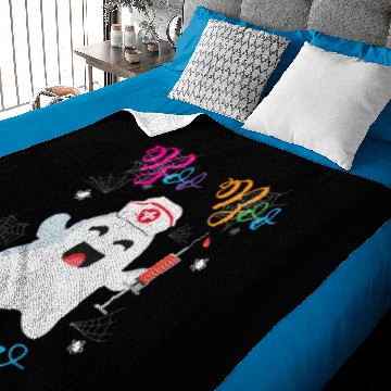 Discover Boo Boo Crew Cute Nurse Baby Blankets