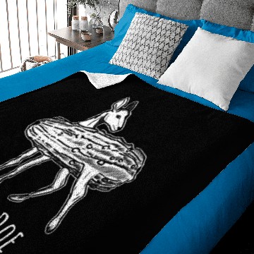 Discover Funny Dill Doe Deer Pickle Baby Blankets