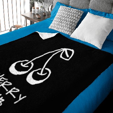 Discover CHERRY BOMB Baby Blankets