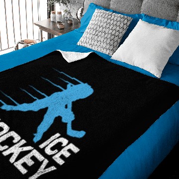 Discover Ice Hockey Baby Blankets