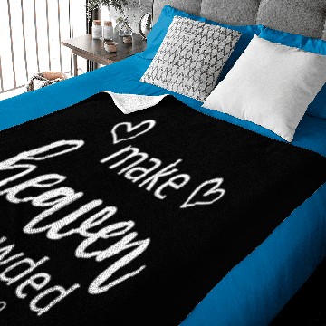 Discover Christian Design - Make Heaven Crowded - Romans Baby Blankets