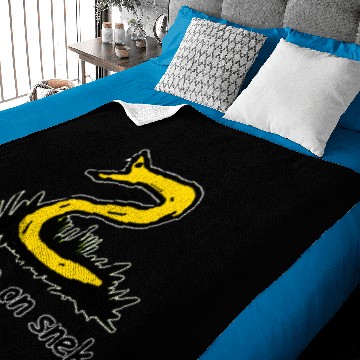 Discover No Step on Snek Gadsden Flag Baby Blankets