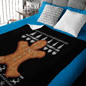 Discover Ugly Christmas Gingerbread Baby Blankets