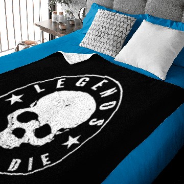 Discover Legends Never Die Baby Blankets