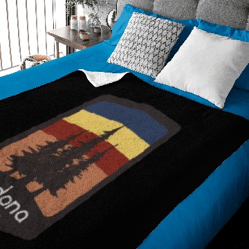 Discover Sedona, Arizonna Patch Logo Apparel Baby Blankets