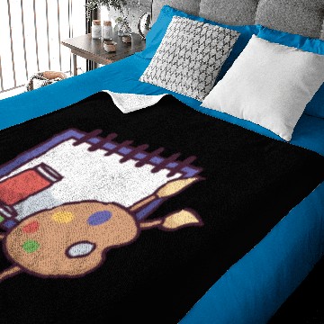 Discover Art Class Baby Blankets