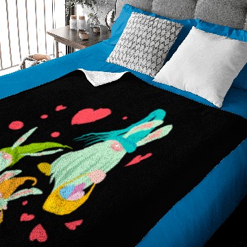 Discover Easter Gnomes Baby Blankets