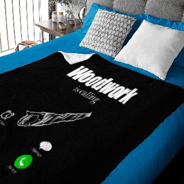 Discover Carpenter Carpenter Handyman Work Wood Timber Baby Blankets