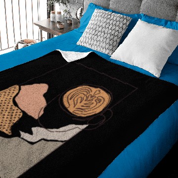 Discover Coffee Latte Baby Blankets