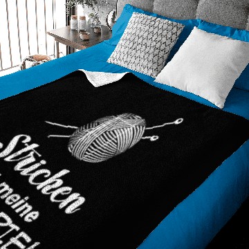 Discover Knitting therapy hobby needlework wool gift Baby Blankets