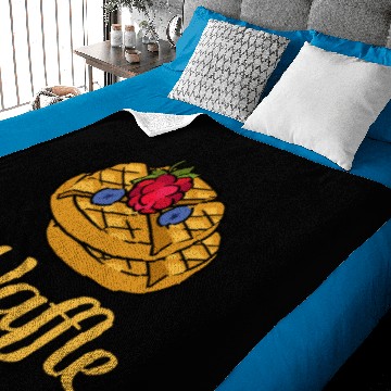 Discover Waffle Day Baby Blankets