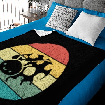 Discover Ladybug Retro Vintage Baby Blankets