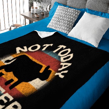 Discover Not Today Heifer Baby Blankets