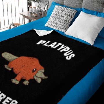 Discover Funny Platypus Whisperer Baby Blankets