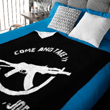 Discover come and take it joe Baby Blankets