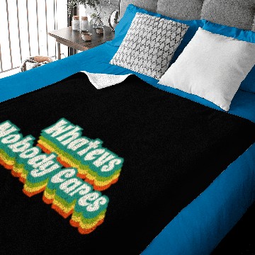 Discover Whatevs - Whatever - Nobody Cares Baby Blankets