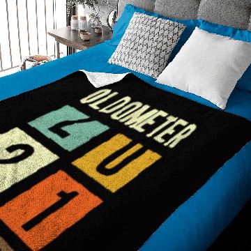 Discover Oldometer 21st Birthday Gift Baby Blankets