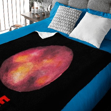 Discover Black and Red Ball Basketball Logo Baby Blankets