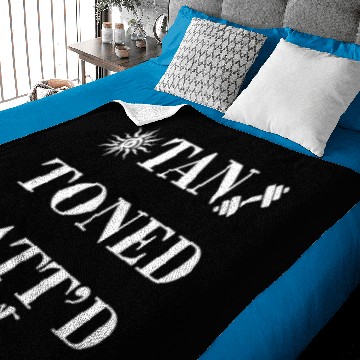 Discover Tan Toned & Tatt'd Baby Blankets