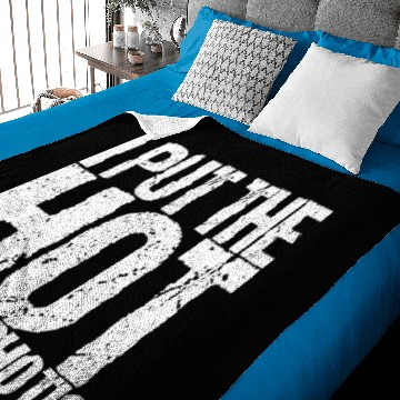 Discover I Put The Hot In Psychotic Baby Blankets