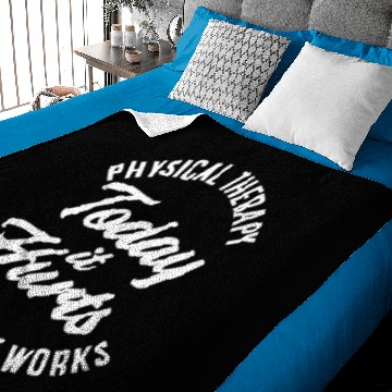 Discover Physical therapist Physio gift Baby Blankets