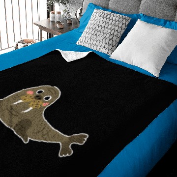 Discover Walrus Pacific Seals Arctic Omnivores Baby Blankets