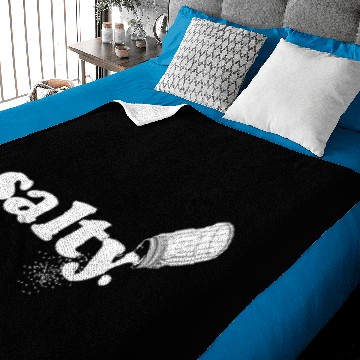 Discover Salty Ironic Sarcastic Cool Funny Gamer Chef Gamer Baby Blankets