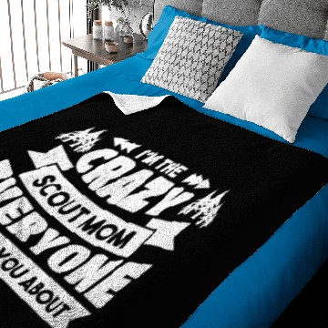 Discover Summer Camp Troop Leader Scout Gift Baby Blankets