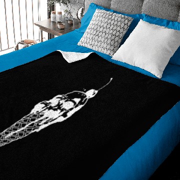 Discover Skull Ice Cream Waffle Baby Blankets