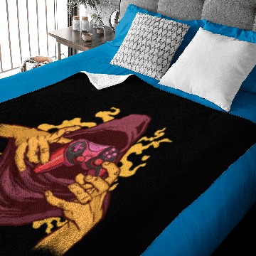 Discover GAMEPAD WIZARD Baby Blankets