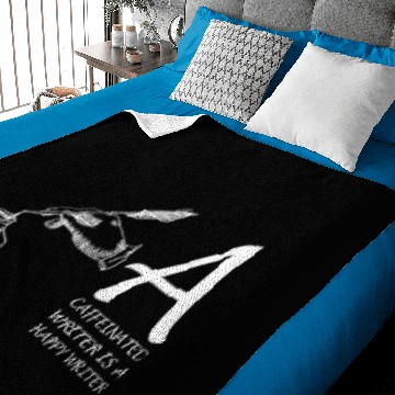 Discover writer bookworm Design for a author Baby Blankets