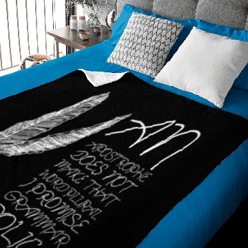 Discover writer bookworm Design for a author Baby Blankets