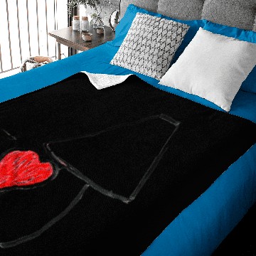 Discover I Love Lamp | Simple Minimal Anchorman Design Baby Blankets