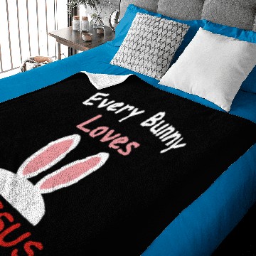 Discover Funny Easter Bunny ears Baby Blankets