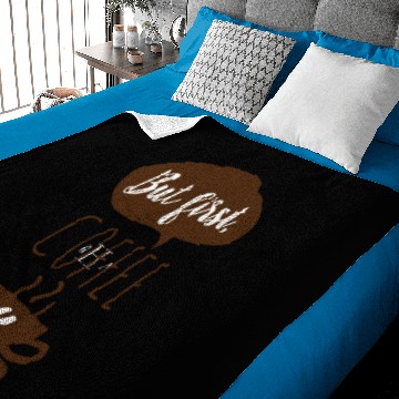Discover BUT FIRST COFFEE Baby Blankets