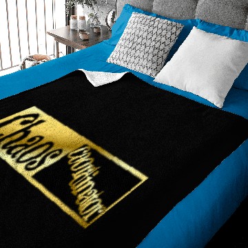 Discover Chaos coordinator Logo Baby Blankets