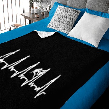 Discover Climbing heartbeat mountaineering rocks summit Baby Blankets