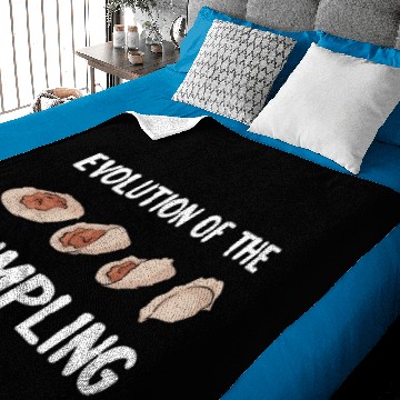 Discover Dumpling Evolution Baby Blankets