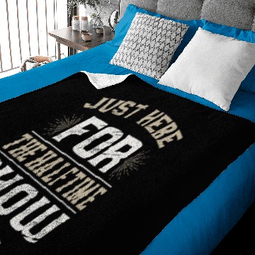 Discover Just Here For The Halftime Show Baby Blankets