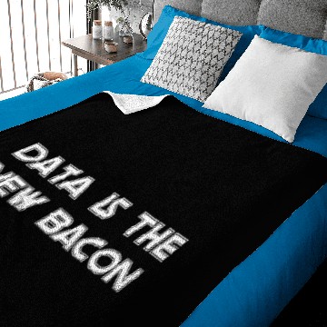 Discover Bacon informatics data science gift Baby Blankets