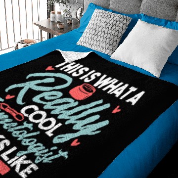 Discover Esthetician Styling Cosmetology Gift Baby Blankets