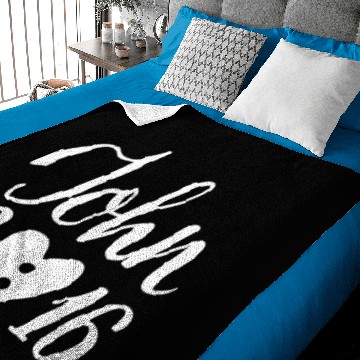 Discover John 3 16 Baby Blankets