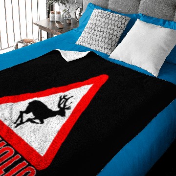 Discover Hunting Hunter Hunt Stag Deer Hunting Antler Gift Baby Blankets