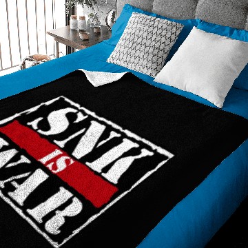 Discover SNK IS WAR Baby Blankets