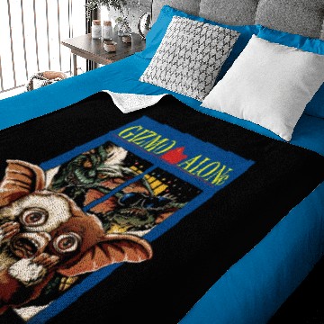 Discover Gizmo Alone Baby Blankets