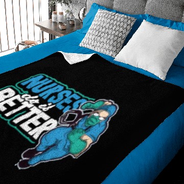 Discover ER Nurse Nurses Do It Better Baby Blankets
