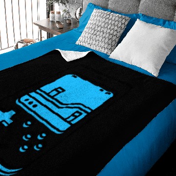 Discover Retro Gameboy Baby Blankets