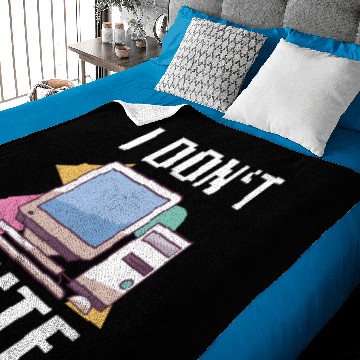 Discover I Dont Byte Computer Science Nerd Retro Programmer Baby Blankets