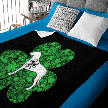 Discover Cute Rhodesian Ridgeback Dog Lover St Patricks Baby Blankets